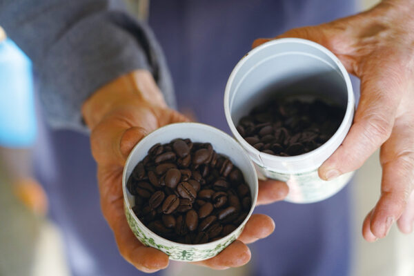 8自然の森_コーヒー豆